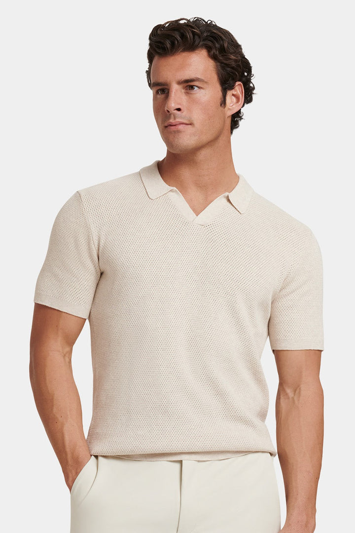 Maël – Textured Polo