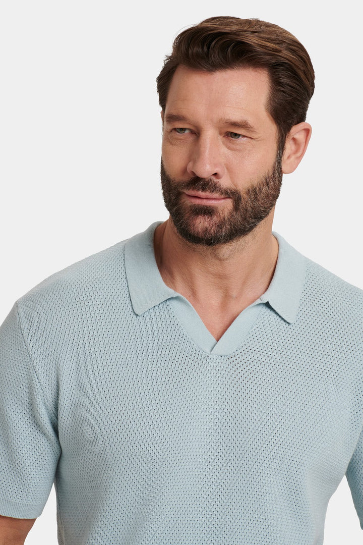 Maël – Textured Polo