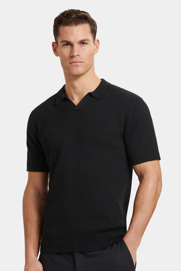 Maël – Textured Polo