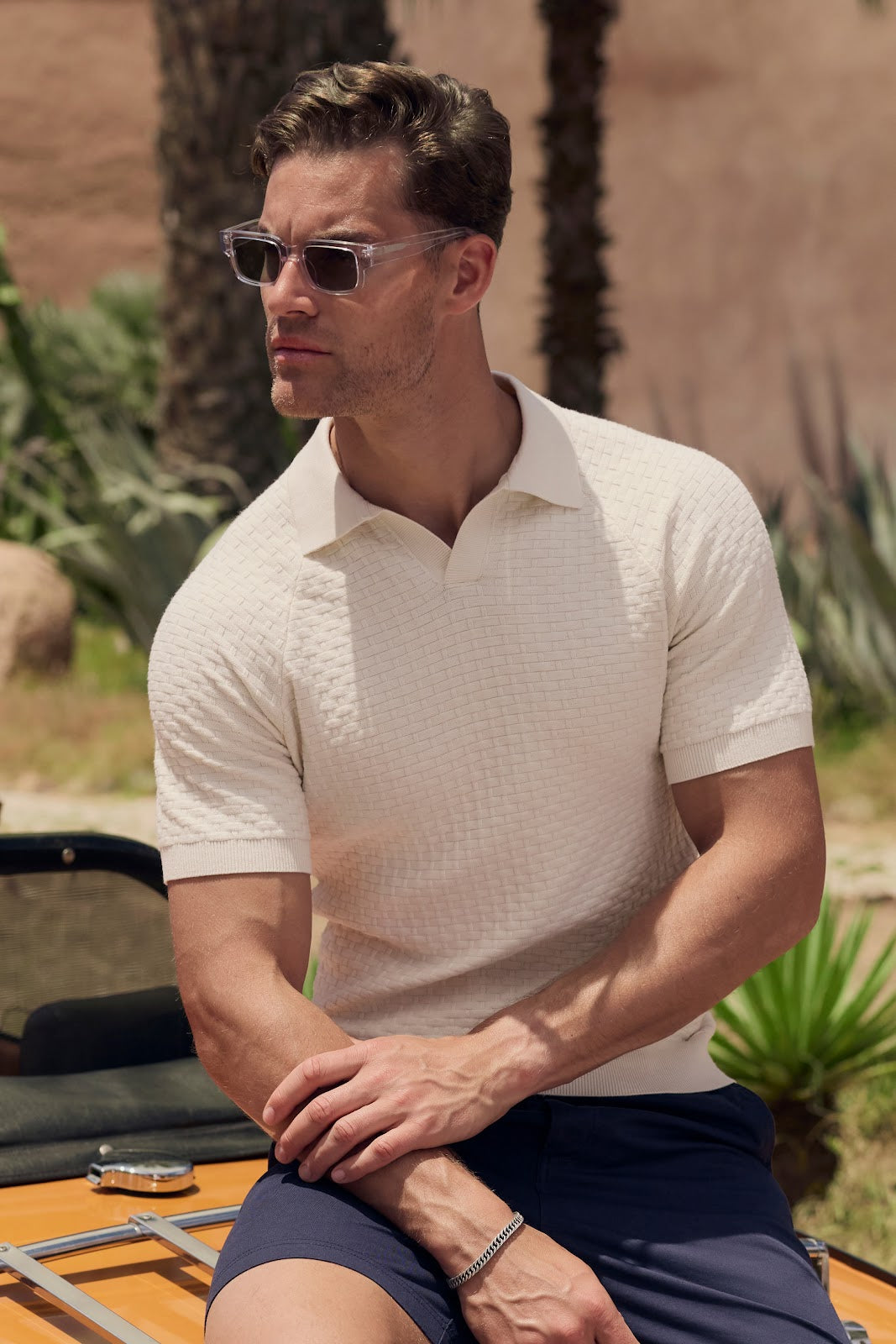 Noah – Textured Polo