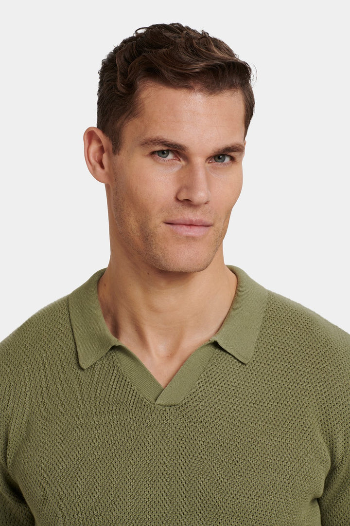 Maël – Textured Polo