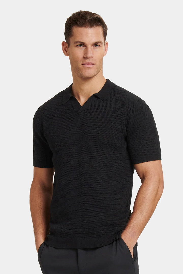 Maël – Textured Polo