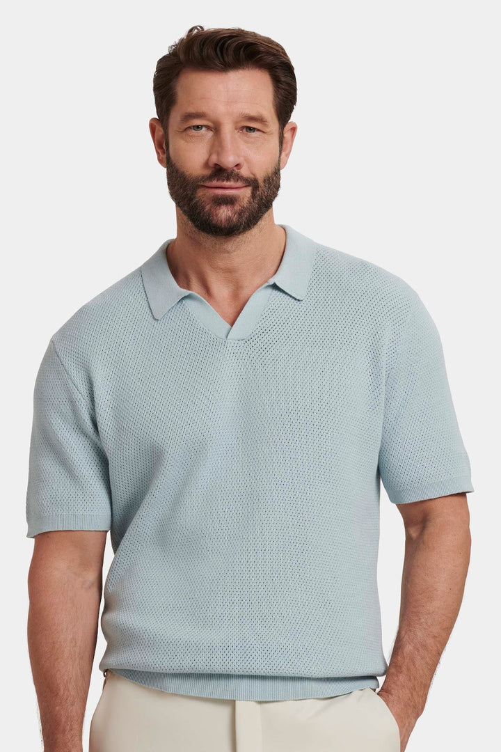 Maël – Textured Polo