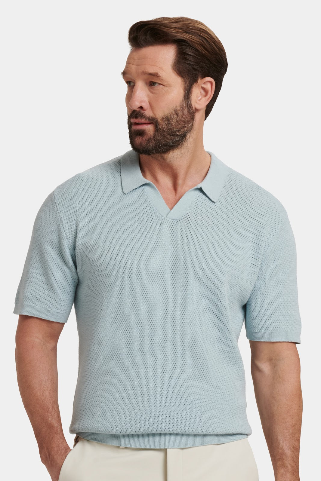 Maël – Textured Polo